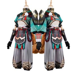Genshin Impact <span class=keywords><strong>Gorou</strong></span> Render <span class=keywords><strong>Cosplay</strong></span> Costume <span class=keywords><strong>Gorou</strong></span> Fox Uniform Men Halloween Suit Coldker Drop Ship - Product Image 5