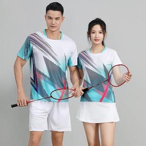 OEM Custom Heren Badminton Sport T-shirt Snel Droogend Ademend Unisex Atletiek Pickleball Tennis Shirt voor Clubactiviteiten - Product Image 3