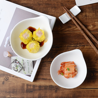 Hot pot restaurant assaisonnement sushi vaisselle plastique mélamine sauce soja plat