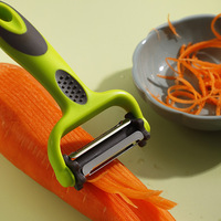 Multifunctioneel Keukengerei Metalen Aardappelgroenteschiller Met Julienne Dunschiller Mandoline Snijmachine Pp Plastic Veilig Fruit Gebruik