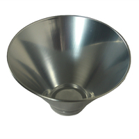 Abat-jour LED en forme de cône, en métal, moderne, personnalisé, pas cher, fabriqué par usinage CNC, vente en gros