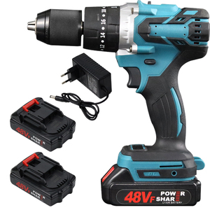 Perceuse à percussion sans fil rechargeable 3-en-1 et mini-perceuse 21V à moteur sans balais, disponible en version OEM, qualité industrielle/bricolage - Product Image 6
