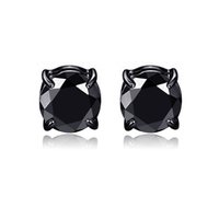 Aimant percé en acier inoxydable plaqué or Clip d'oreille Labret Boucle d'oreille plate en zircon Bijoux de piercing sans oreille
