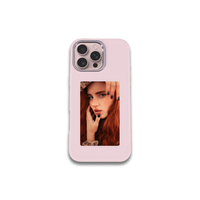 Casing Ponsel Suny 3.7 inci NFC Smart LED E Ink Screen untuk iPhone 16 15 Pro Max Anti Benturan dengan Layar DIY