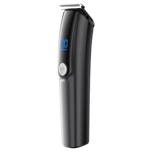 Professional Barber Hair Clipper Gold Electric Cordless Rechargeable Trimmer from China Wholesale Supplier USB Powered