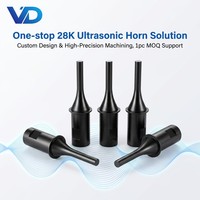 Sonde de soudage à ultrasons CNC en acier inoxydable pour scellage de sachets de café, 28 kHz, outillage de pointe