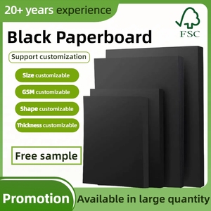 Meilleur prix de haute qualité 180g-400g pâte de bois pure feuilles de doublure noires rouleau étanche à l'humidité spécialité carton <span class=keywords><strong>noir</strong></span> haute résistance - Product Image 2