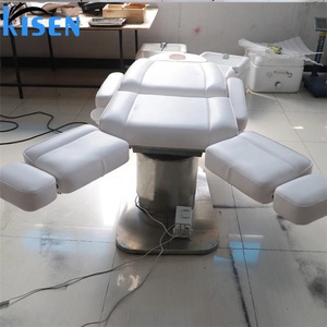 Trendy Beautiful Electric Blanket Beauty Facial Spa <b>Bed</b> White Black pink Massage Table Chair with 3 4 Motors - Product Image 6