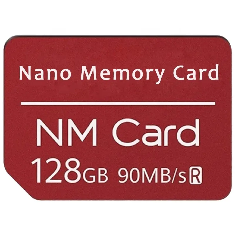 โลโก้ OEM NM การ์ด128GB สำหรับการ์ดหน่วยความจำนาโน90เมกะไบต์/วินาที P30ซีรีส์ Mate20