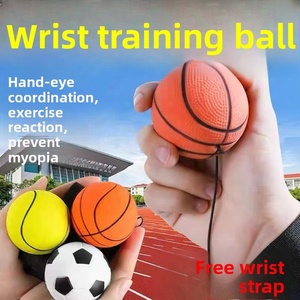 Pulsera de Espuma de Goma de 6 cm <span class=keywords><strong>con</strong></span> Cuerda de Bola para Ejercicios de Fitness, Equipo de Entrenamiento Deportivo para Niños y Adultos - Product Image 3