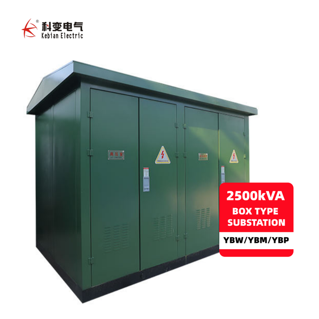 2500KVA 2000KVA 1000KVA Electrical Package Metal Medium Voltage Type Concrete Power Distribution Transformer Substation