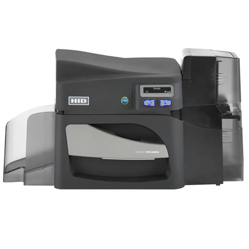 Принтер для идентификационных карт HID Fargo DTC4500e, работает с цветной лентой 045200 fargo45200