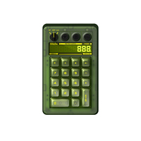 Teclado Numérico Mecánico Retro 8BitDo de 18 Teclas, Compatible con PC y Modo Calculadora Estándar para Windows y Android - Edición Jade