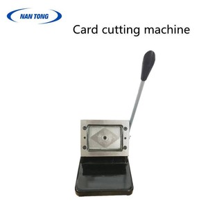 Coupe-cartes manuel Nantou 86x54mm, coupe-papier avec coupe précise pour cartes de visite - Product Image 5