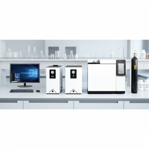 절연유/변압기유의 용해가스 분석을 위한 역방향 제어 가스 크로마토그래프(GC) 및 H2 N2 공기 발생기 - Product Image 1