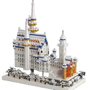 كتلة X هنري نموذج المملكة السحرية بورتر الأميرة البيت الأبيض الأمير القلعة كتل البناء هدية عيد الشكر للأطفال