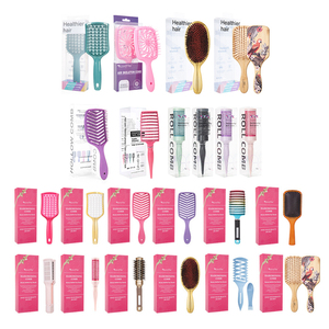 Pettine con Manico Wanmei TT, Spazzola Antistatica per Massaggio, Districante per Capelli Bagnati e Asciutti, Pettine per Capelli Ricci - Product Image 6