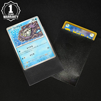 Lot de 100 protège-cartes TCG de qualité tournoi, texture simili cuir, finition mate, pour cartes à collectionner