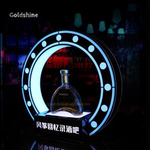 Exhibidor de Botellas <span class=keywords><strong>Hennessy</strong></span> <span class=keywords><strong>XO</strong></span> Acrílico con LED Recargable, Glorificador VIP con Soporte de Luz para Champán, para Decoración de Clubes Nocturnos - Product Image 3