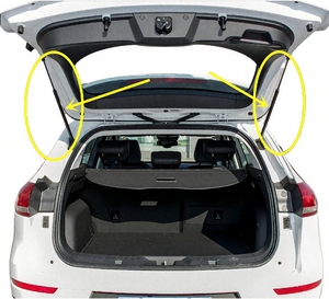 دعامة غازية أصلية للوحة الخلفية للصندوق، مناسبة للسقف الأوسط لسيارة تويوتا هايس - Product Image 3