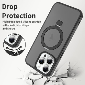 Coque de téléphone pour iPhone 15 Pro Max, support de raquette mat, compatible avec la peau, pour iPhone 15 Pro Max - Product Image 2