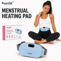 Masajeador Corporal Vibratorio para Alivio del Dolor Menstrual, Producto de Masaje, Producto de Calentamiento de Cintura, Equipo de Calentamiento Portátil, Kit de Terapia en Casa