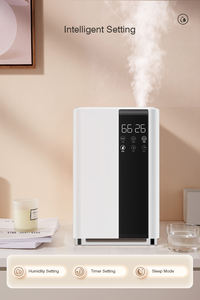 नया नया नया डिजाइन Kc हाइब्रिड गर्म नमी 4l स्मार्ट वाईफाई ऐप-नियंत्रित अल्ट्रासोनिक एयर ह्यूमिडिफायर - Product Image 6