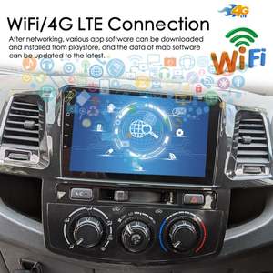 Radio para Auto con Android 13, CarPlay, 8+128GB, Control por Voz con IA, GPS, para Toyota HILUX 2012, Fortuner, Revo, Vigo 2013, Reproductor de Video para Auto - Product Image 4