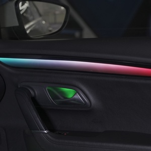 Lumière d'ambiance pour voiture RHD, lampe LED 12 couleurs pour l'espace des pieds avec contrôle de zone indépendant pour le côté conducteur et passager - Product Image 4