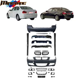 Kit de conversión m-tech, parachoques de coche estilo MT, piezas de spoile, actualización 3 series E90, accesorios, kit de carrocería para BMW E90, kit de carrocería 05-08 - Product Image 2