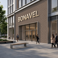 Revêtement mural en briques flexibles ultra-minces de 2-3 mm, couleur brun cacao, fabrication OEM ODM pour revêtement de façade extérieur et intérieur