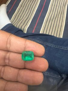 พลอยมรกตทรงเหลี่ยมเจียระไนเกรด AAA ธรรมชาติ ได้รับการรับรองจาก GIA สำหรับทำเครื่องประดับ จากอินเดีย มีราคาขายส่ง - Product Image 4