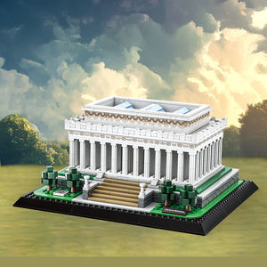 Wange 4216 Maqueta de Plástico del Lincoln Memorial Americano, Juguete Educativo de Construcción para Niños - Product Image 2