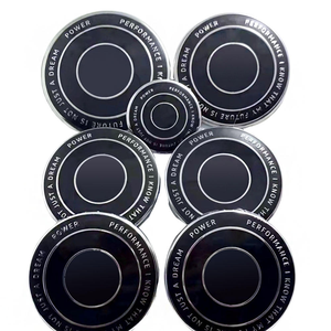 Emblema del capó delantero Nuevo tipo Logo 82mm + <span class=keywords><strong>Insignia</strong></span> trasera 74mm + Tapacubos de rueda 68mm + Pegatina para volante 45mm para todos para BMvv - Product Image 1