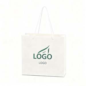 ถุงกระดาษช้อปปิ้งธุรกิจพิมพ์โลโก้ที่กำหนดเองถุงกระดาษบรรจุภัณฑ์ของขวัญ - Product Image 2