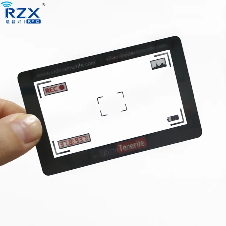 RFID NFC программируемая прозрачная карта с индивидуальным логотипом бизнес-подарок Vip-карта