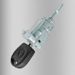 Volkswagen Golf <b>Lock</b> Cylinder DZ082M2 1 <b>Key</b> Zinc Alloy Automotive Part OE 1U0837167C - Product Image 2