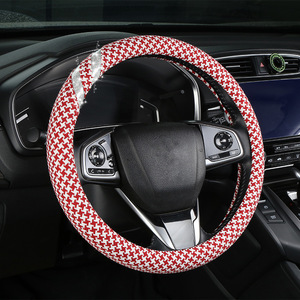 Cubierta protectora universal 38CM O o <span class=keywords><strong>D</strong></span> <span class=keywords><strong>tipo</strong></span> antideslizante cubierta protectora para <span class=keywords><strong>volante</strong></span> de coche - Product Image 4