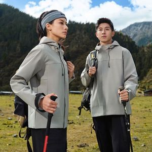 Design Custom Brand Model 1224 Silk Screen Printed Soft Shell Waterproof Winter Softshell <b>Jacket</b> New Arrival Fashion Popular - Product Image 1