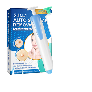 Aangepaste logo handzame ABS 2-in-1 automatische wratten- en huidtagsverwijderingsset voor lichaamsgebruik op huidtags van 1-9 mm - Product Image 1