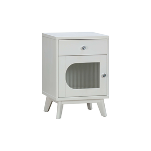 โต๊ะข้างเตียงดีไซน์ทันสมัย MOQ ต่ำ เฟอร์นิเจอร์ห้องนอนรุ่นล่าสุด ผลิตจากไม้โอ๊ค/สน/อะคาเซียแท้ ผลิตในโรงงานเวียดนาม - Product Image 1