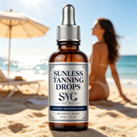 Autobronzant Visage et Corps à Absorption Rapide Qualité Supérieure OEM avec Mélange Botanique pour un Éclat Naturel Effet Soleil