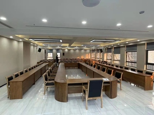 Combinación <span class=keywords><strong>de</strong></span> entrenamiento, <span class=keywords><strong>mesa</strong></span> larga <span class=keywords><strong>de</strong></span> empalme, <span class=keywords><strong>mesa</strong></span> <span class=keywords><strong>de</strong></span> conferencia <span class=keywords><strong>en</strong></span> forma <span class=keywords><strong>de</strong></span> <span class=keywords><strong>U</strong></span>, novedad - Product Image 5
