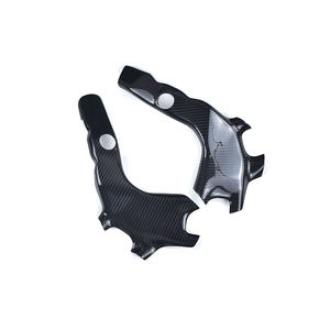 Couverture de cadre en carbone sec 3K pour Kawasaki Ninja ZX-25R 2020+ - Panneau latéral de moto - Product Image 5
