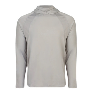 Conception unique, prix raisonnable, sweat-shirt de pêche personnalisé à séchage rapide, imperméable, manches longues, pour homme, extérieur, UPF 50, polyester/coton - Product Image 2
