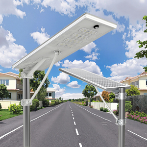 120W 150W 160W Hybrid Solar Street <b>Light</b> IP66 Waterproof <b>Motion</b> <b>Sensor</b> <b>LED</b> High Lumen Output for Garden - Product Image 1