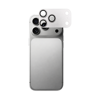 Film protecteur d'objectif d'appareil photo en verre mat anti-rayures de haute qualité pour iPhone 17 Pro Max et iPhone 17
