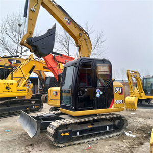 Caterpillar Cat308E2 à faible bruit d'économie d'huile a utilisé la mini excavatrice cat308 8ton pelleteuse domestique d'occasion en stock - Product Image 5