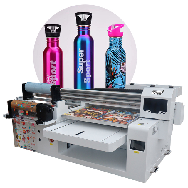 Digital Inkjet Printer A1 Size Wooden Board Maker Printing Machine for Industry Usage Uv Flat-roll Printers