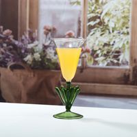 Verre à vin rouge et à champagne de style créatif avec compagnon de mariage haut pied et cadeau de la Saint-Valentin